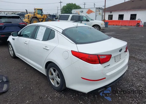 2015 Kia Optima Lx from USA, damaged, VIN KNAGM4A75F5662980